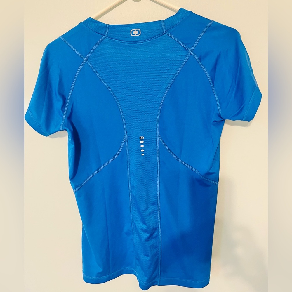 OGIO Blue Fitted Short Sleeve Tee - Picture 3 of 3